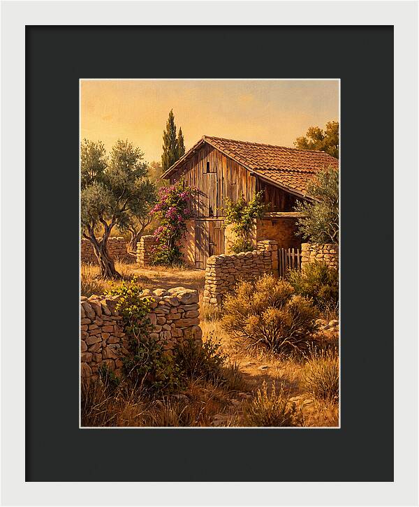 Mediterranean Barn Serenity