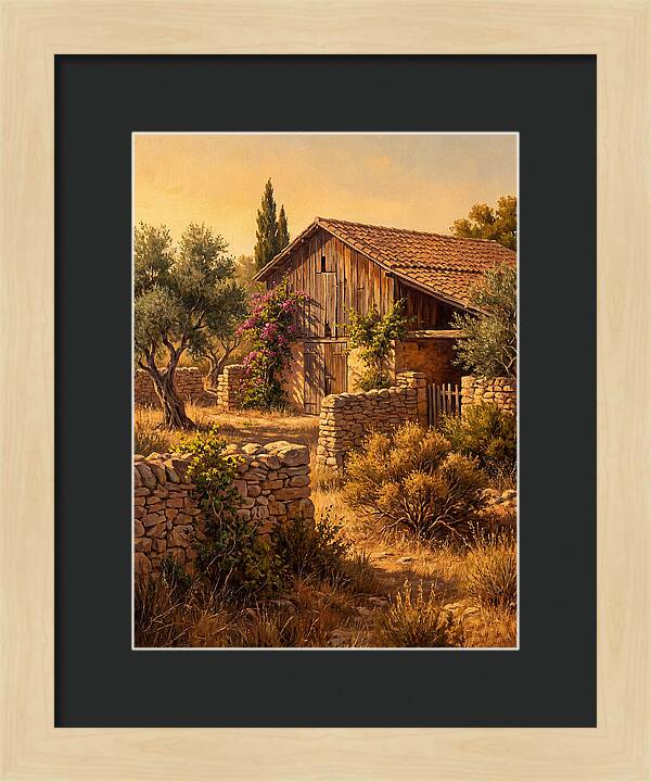 Mediterranean Barn Serenity