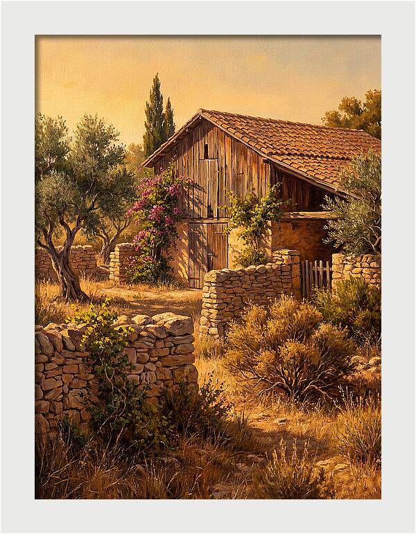 Mediterranean Barn Serenity