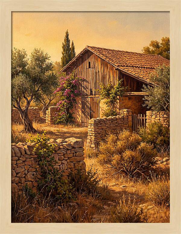 Mediterranean Barn Serenity