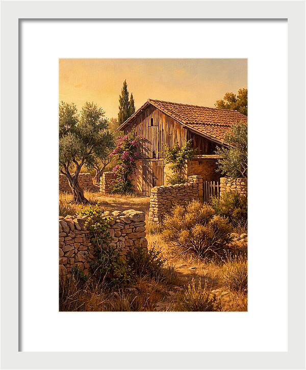 Mediterranean Barn Serenity