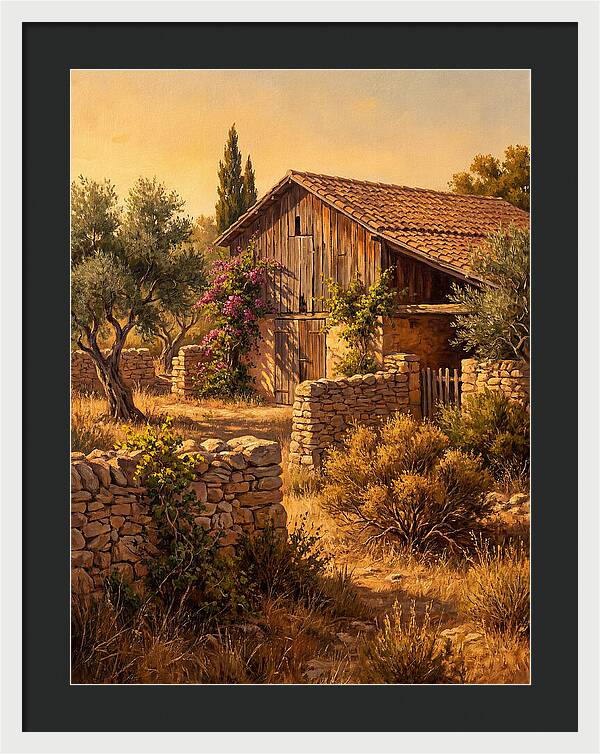 Mediterranean Barn Serenity