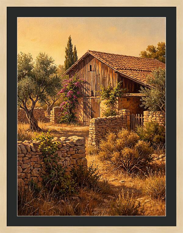Mediterranean Barn Serenity
