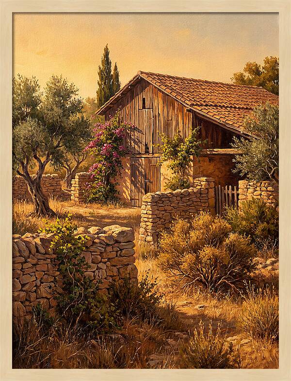 Mediterranean Barn Serenity