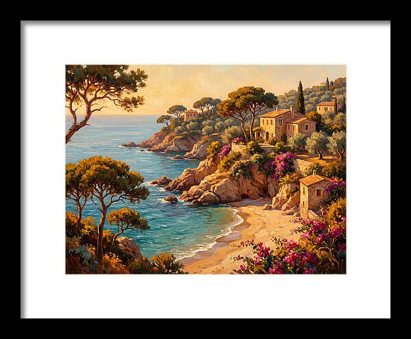Mediterranean Beach Serenity
