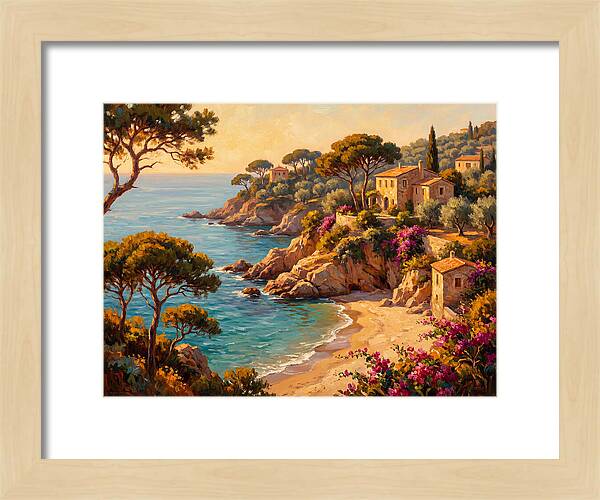 Mediterranean Beach Serenity