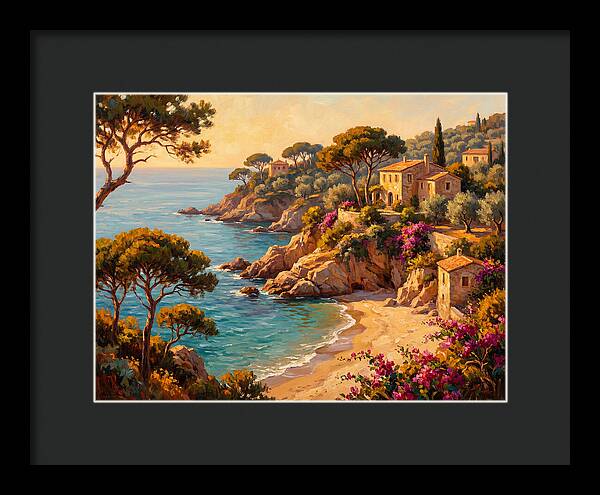 Mediterranean Beach Serenity