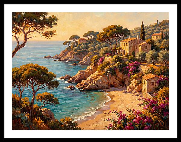 Mediterranean Beach Serenity