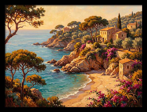 Mediterranean Beach Serenity