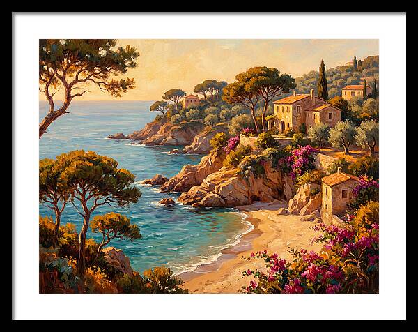 Mediterranean Beach Serenity