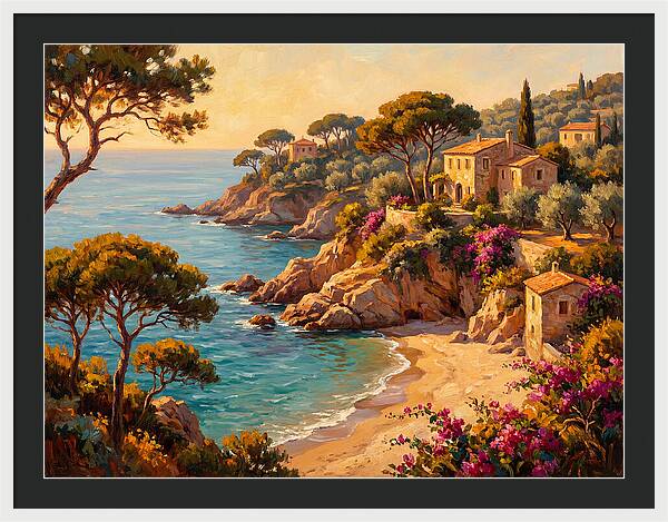 Mediterranean Beach Serenity
