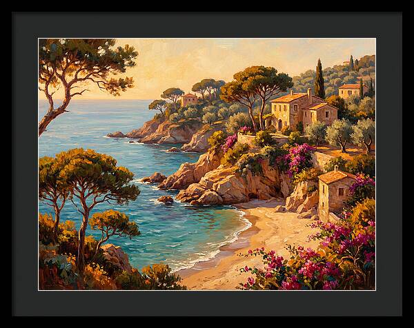 Mediterranean Beach Serenity