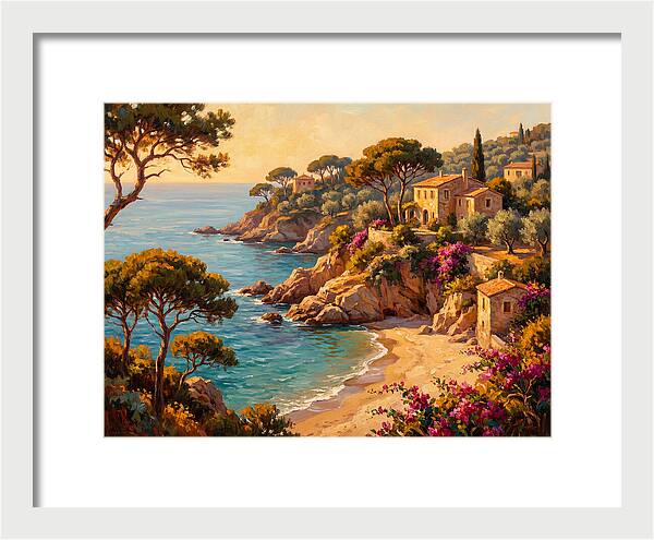 Mediterranean Beach Serenity