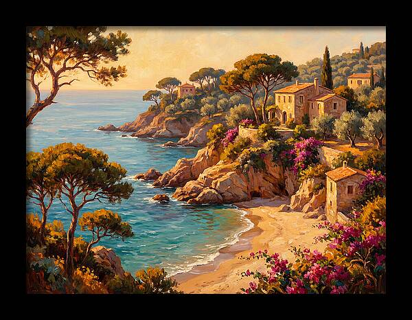Mediterranean Beach Serenity