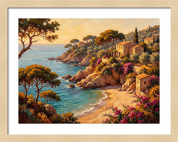 Mediterranean Beach Serenity