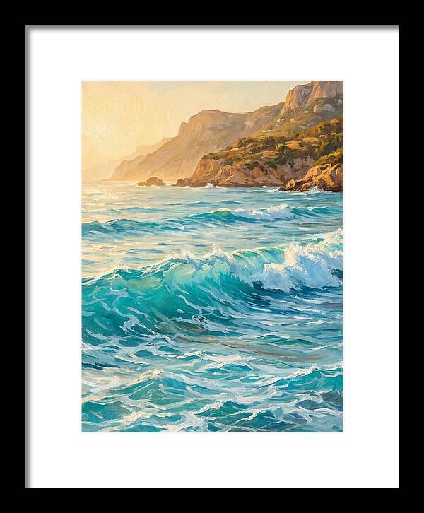 Mediterranean Beach Waves