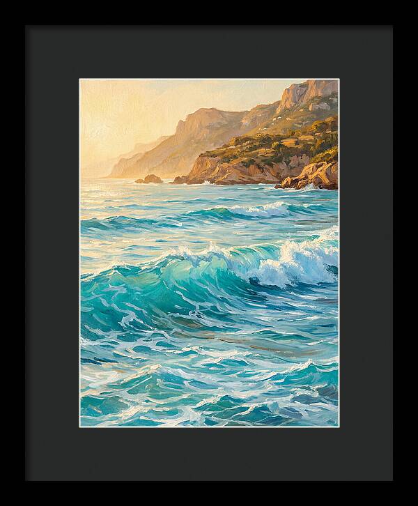 Mediterranean Beach Waves