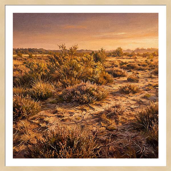 Mediterranean Bog Landscape