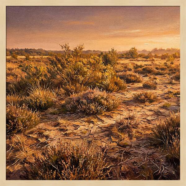 Mediterranean Bog Landscape