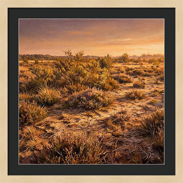 Mediterranean Bog Landscape