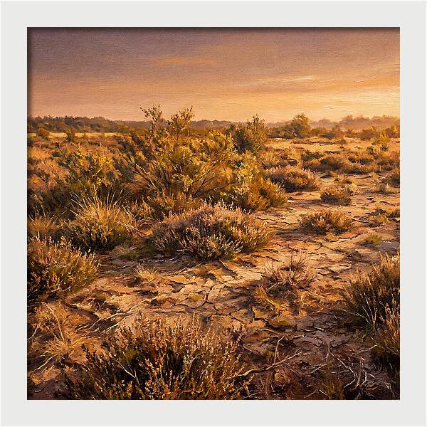 Mediterranean Bog Landscape