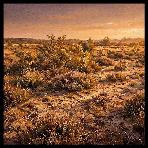 Mediterranean Bog Landscape