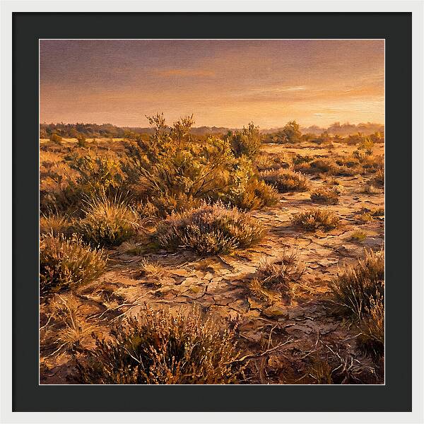 Mediterranean Bog Landscape
