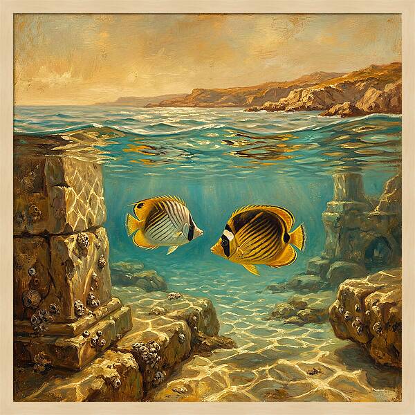 Mediterranean Butterflyfish Encounter