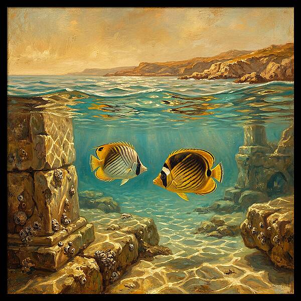 Mediterranean Butterflyfish Encounter
