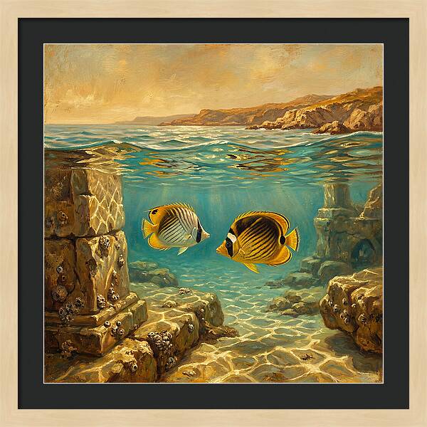 Mediterranean Butterflyfish Encounter