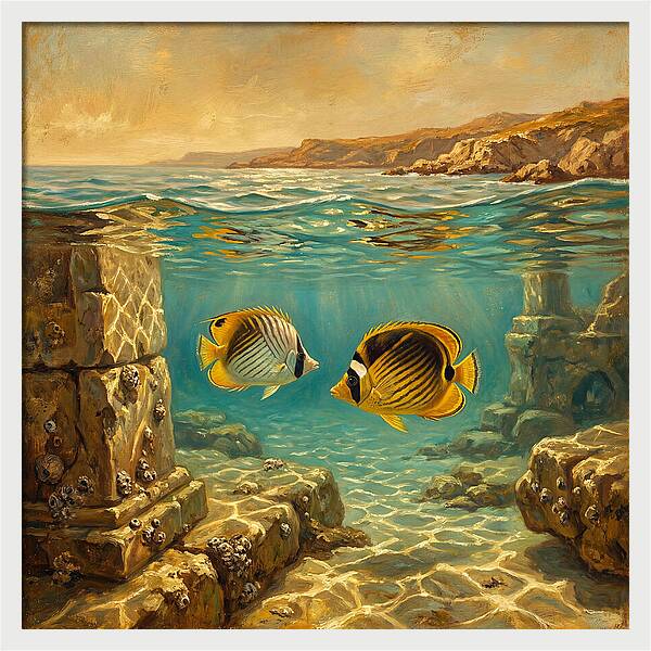 Mediterranean Butterflyfish Encounter