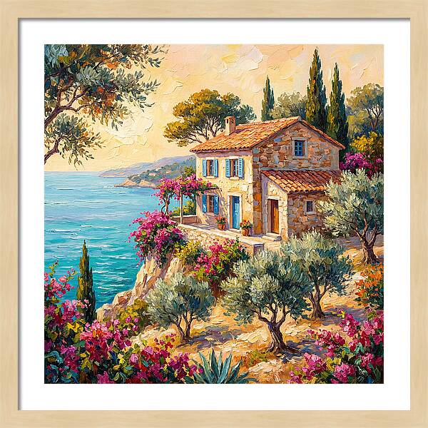 Mediterranean Cabin Serenity