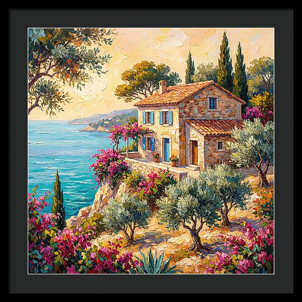 Mediterranean Cabin Serenity