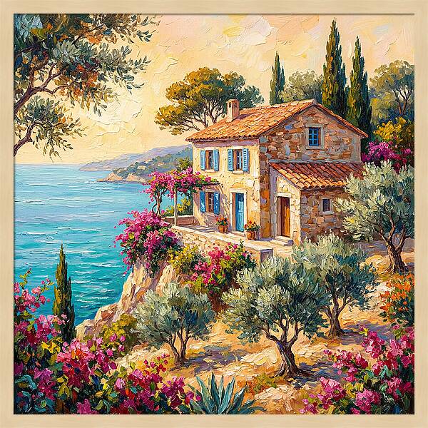 Mediterranean Cabin Serenity