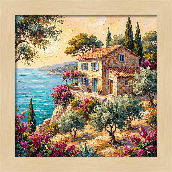 Mediterranean Cabin Serenity