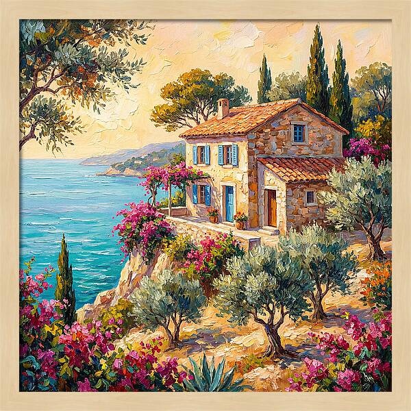 Mediterranean Cabin Serenity