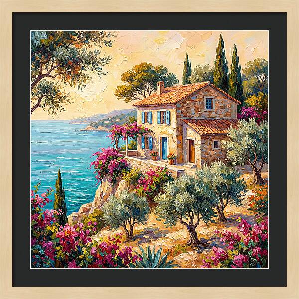 Mediterranean Cabin Serenity