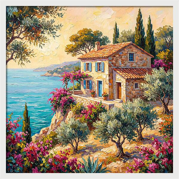 Mediterranean Cabin Serenity