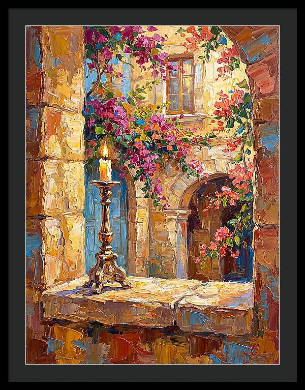 Mediterranean Candlelit Charm