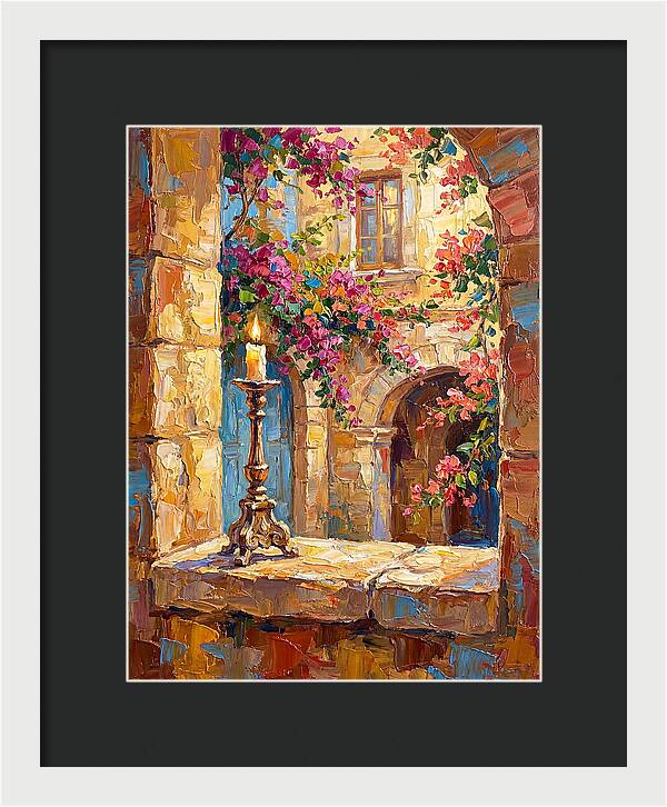 Mediterranean Candlelit Charm