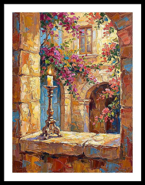 Mediterranean Candlelit Charm