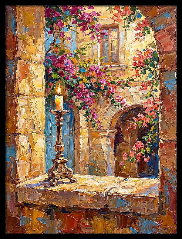 Mediterranean Candlelit Charm