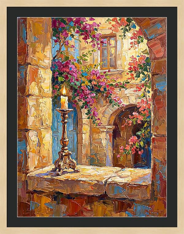 Mediterranean Candlelit Charm