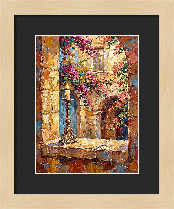 Mediterranean Candlelit Charm