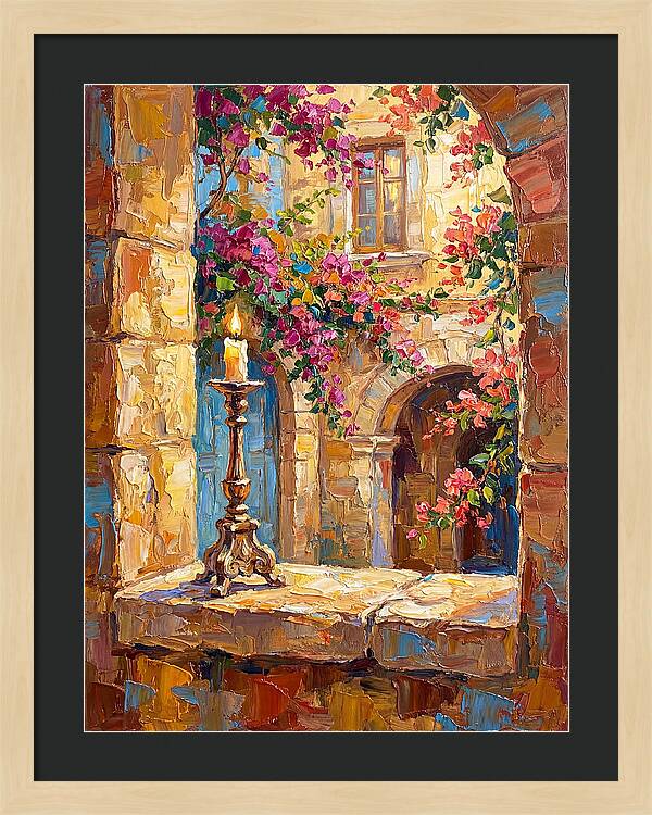 Mediterranean Candlelit Charm
