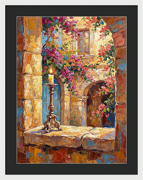 Mediterranean Candlelit Charm