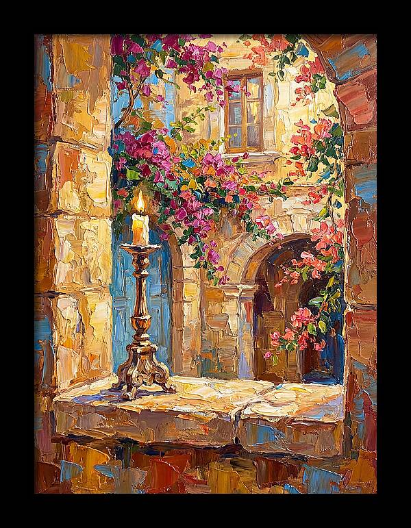 Mediterranean Candlelit Charm