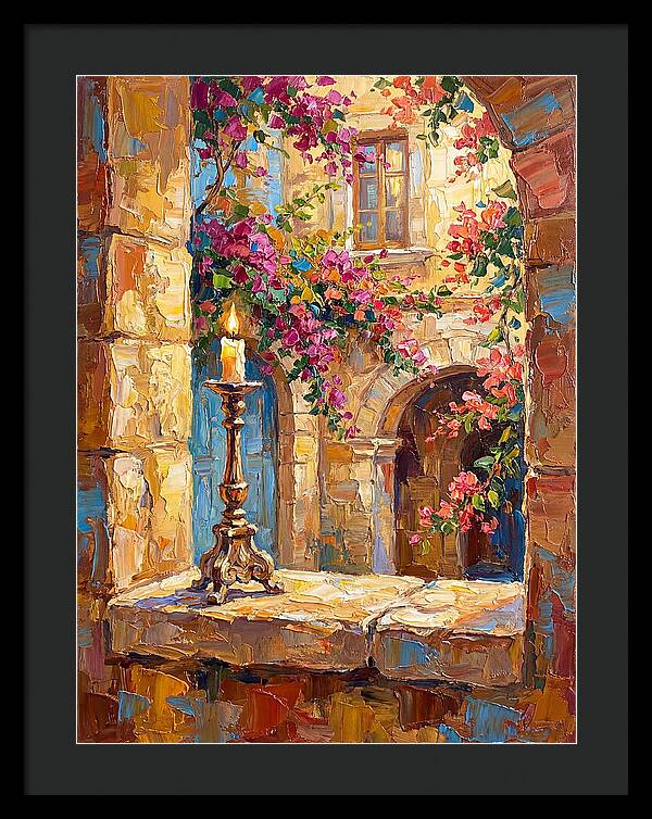 Mediterranean Candlelit Charm