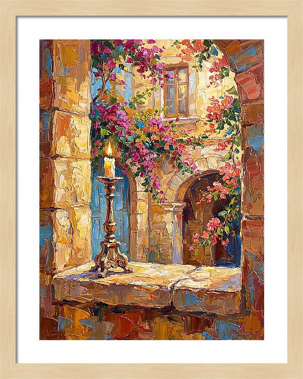 Mediterranean Candlelit Charm