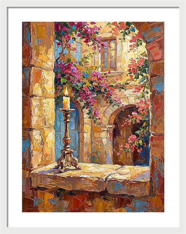 Mediterranean Candlelit Charm